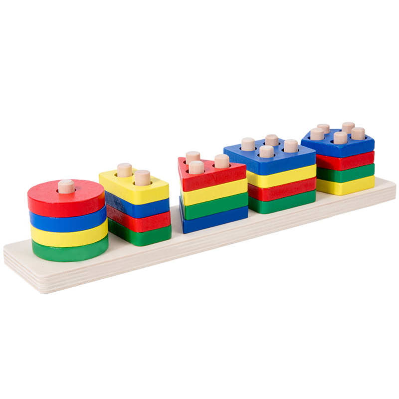 Montessori-formpussel i Trä