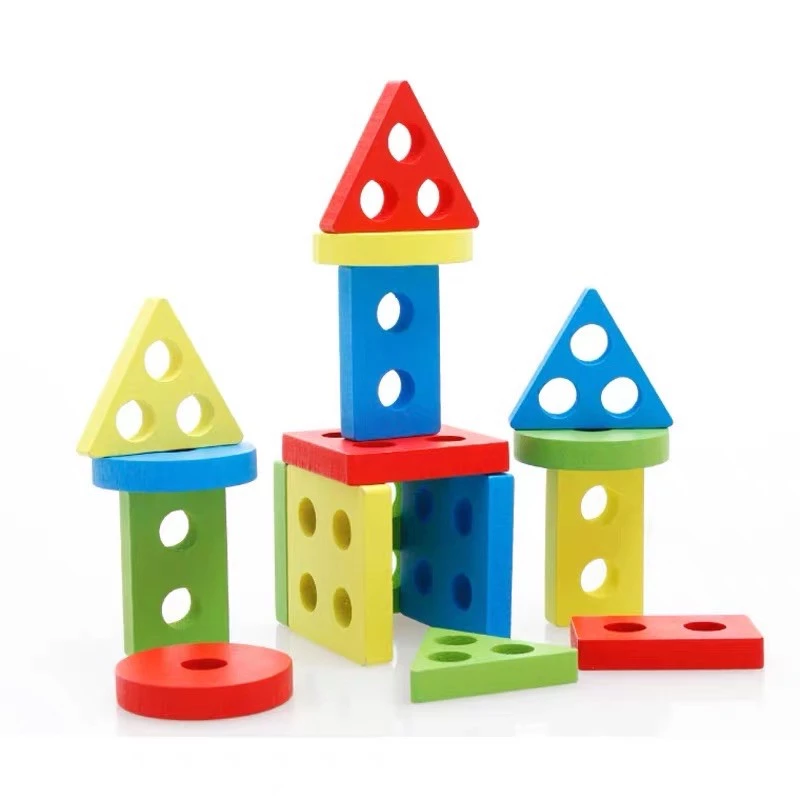 Montessori-formpussel i Trä
