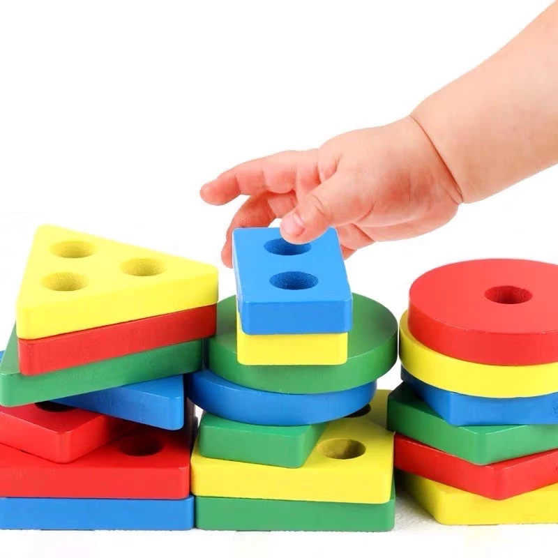 Montessori-formpussel i Trä