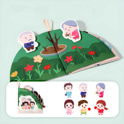 Montessori Böcker – 3D Tyg