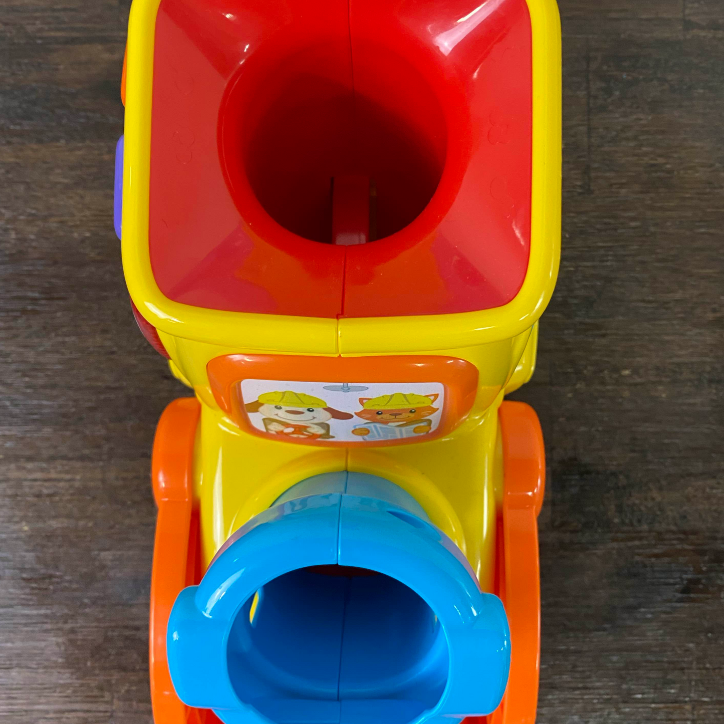 Tryck- och Poppa-Bulldozer
