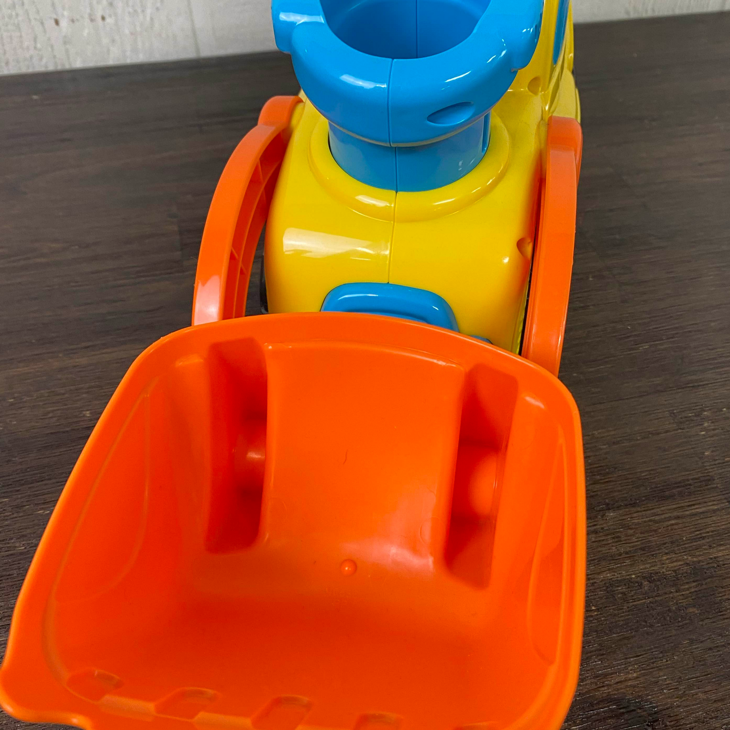 Tryck- och Poppa-Bulldozer